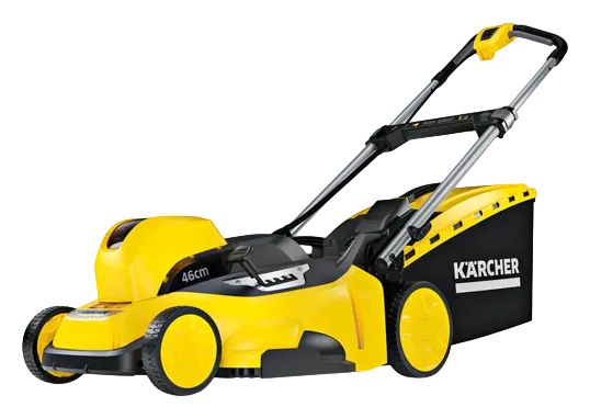Аккумуляторная газонокосилка Karcher